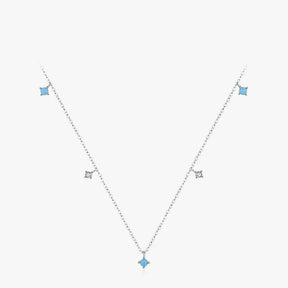 Colar de Prata Matriz Geométrica