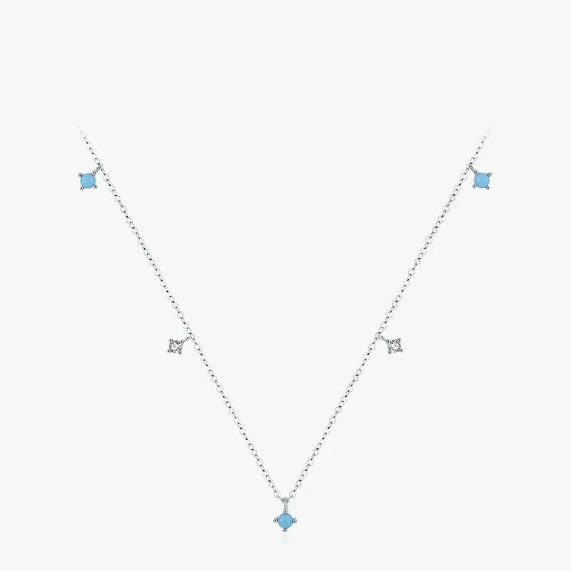 Colar de Prata Matriz Geométrica